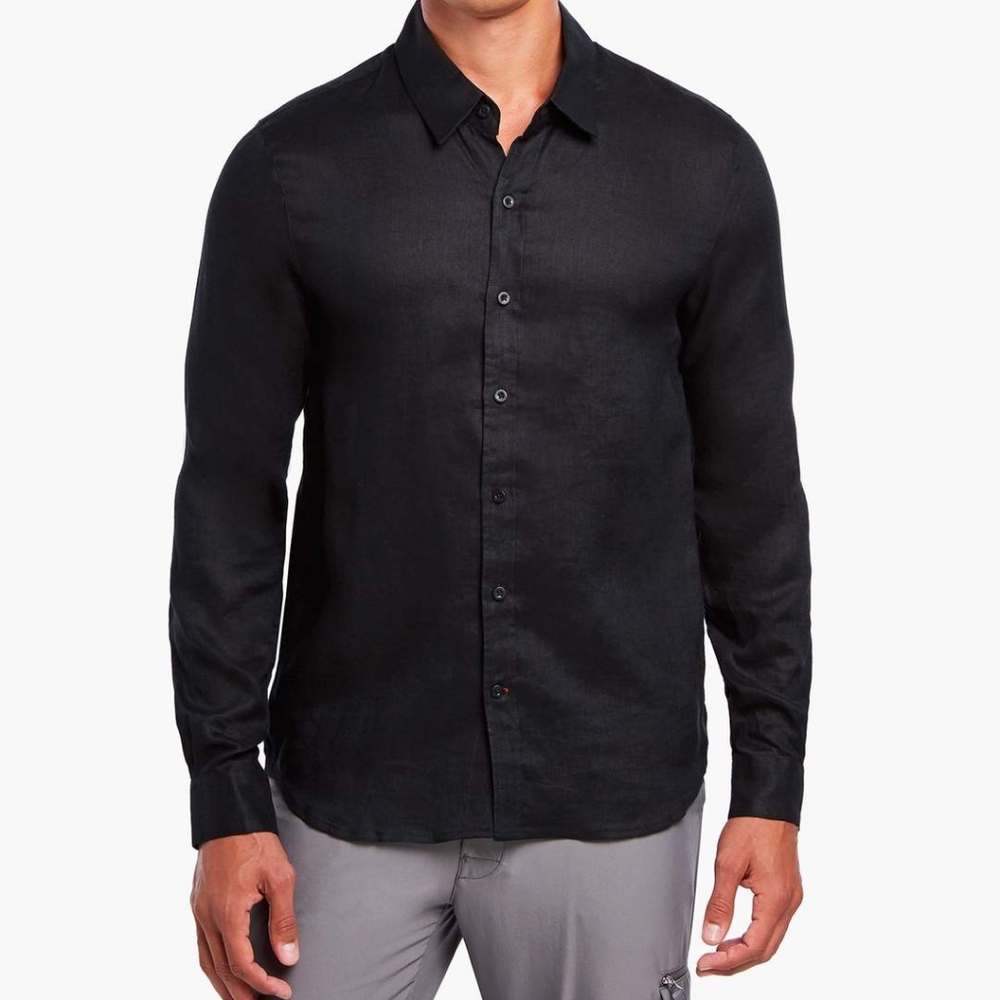 2xist Linen Button Down Shirt